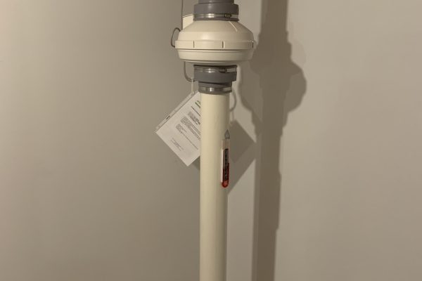 radon basement fan